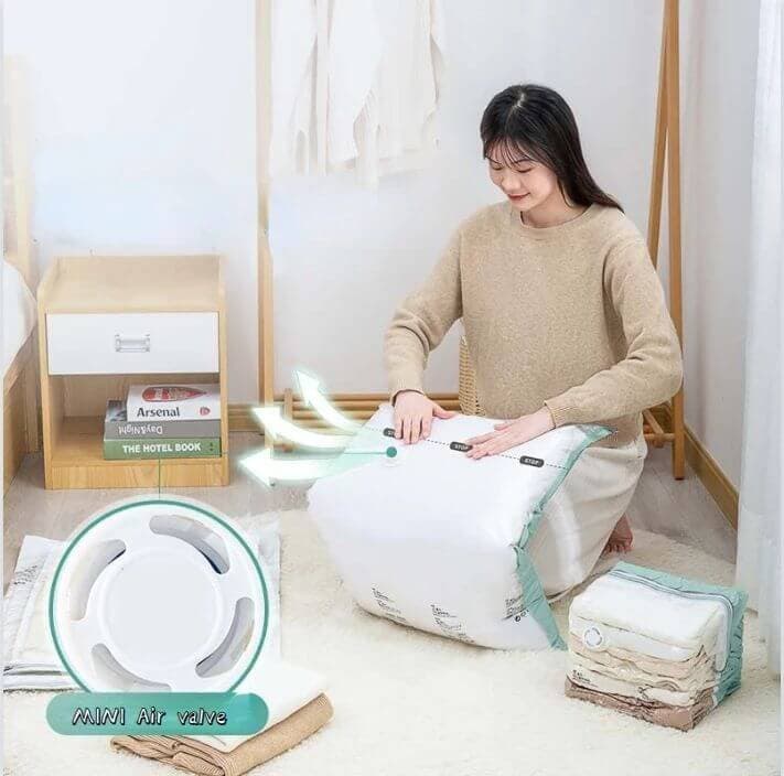 Space Saver Vacuum Storage Bags - 80x90cm(31*35inch) 1pcs