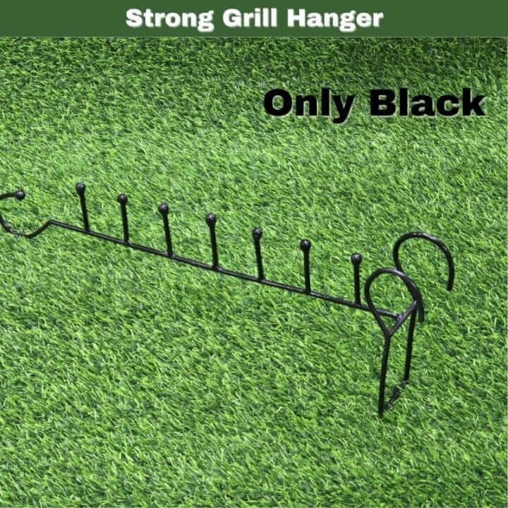 Heavy-Duty Grill Clothing Hanger – Durable & Space-Saving