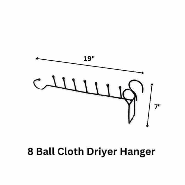 Heavy-Duty Grill Clothing Hanger – Durable & Space-Saving